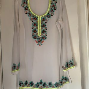 Beaded cover up
